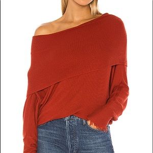 Off shoulder sweater Michael Lauren brand